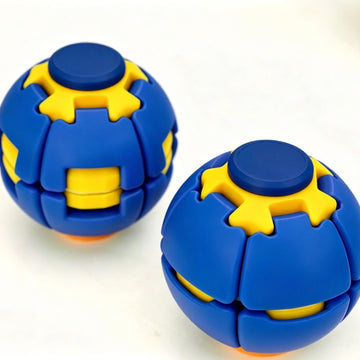 Rotating Hand Fidget Ball Toy, Spin & Twist Sensory Desk Toy for Stress Relief, Focus and Relaxation