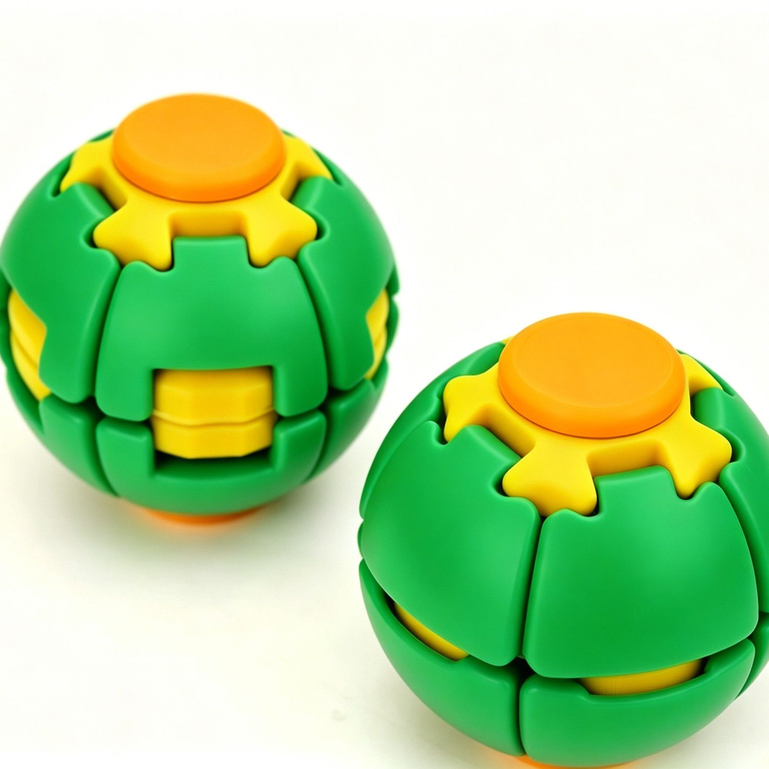 Rotating Hand Fidget Ball Toy, Spin & Twist Sensory Desk Toy for Stress Relief, Focus and Relaxation