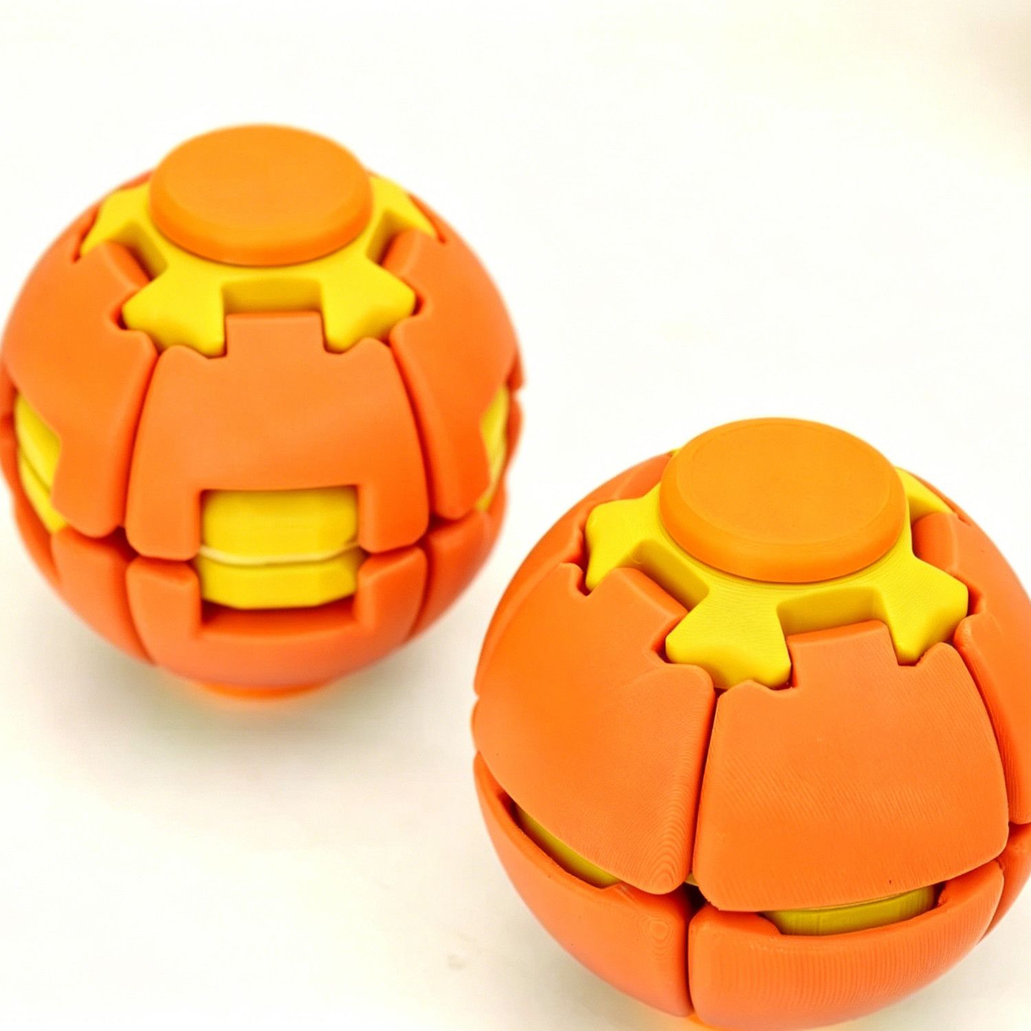 Rotating Hand Fidget Ball Toy, Spin & Twist Sensory Desk Toy for Stress Relief, Focus and Relaxation